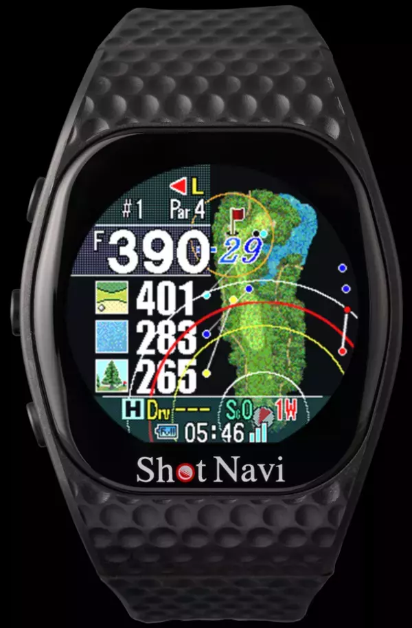 腕時計型GPSゴルフナビ Shot NaviのINFINITY シリーズ新製品『INFINITY Touch』が8月1日発売　より見やすくなった画面にタッチパネルで直観的な操作を実現