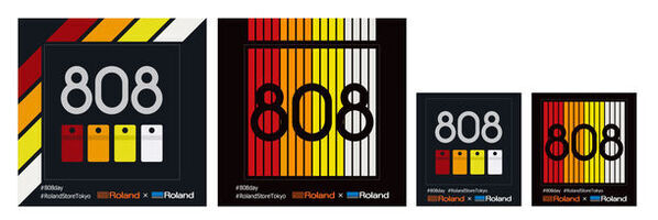 音楽＋グラフィックでさらなるワクワク体験を。ローランドの「808 DAY」イベントでコラボレーション。