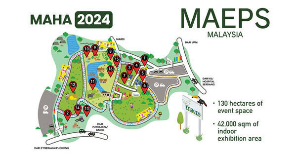 100周年を迎えるマレーシア最大の農業展示会「MAHA 2024」9月11日～22日開催