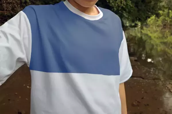 インナーが一体になった、汗をケアするドレスアップTシャツ　8月1日より先行発売