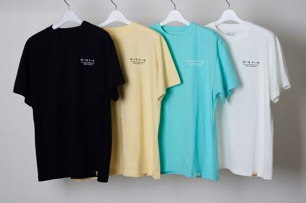 バナナの茎から作られたサステナブルなTシャツ4型をGOODFOOD公式ECサイトにて9月3日に発売　モデルに平岡祐太氏・竹内由恵氏を起用