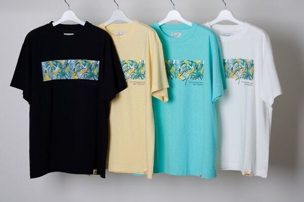 バナナの茎から作られたサステナブルなTシャツ4型をGOODFOOD公式ECサイトにて9月3日に発売　モデルに平岡祐太氏・竹内由恵氏を起用