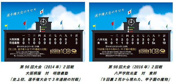 阪神甲子園球場100周年記念グルメ＆グッズキャンペーン～選手権大会のキセキ特集～