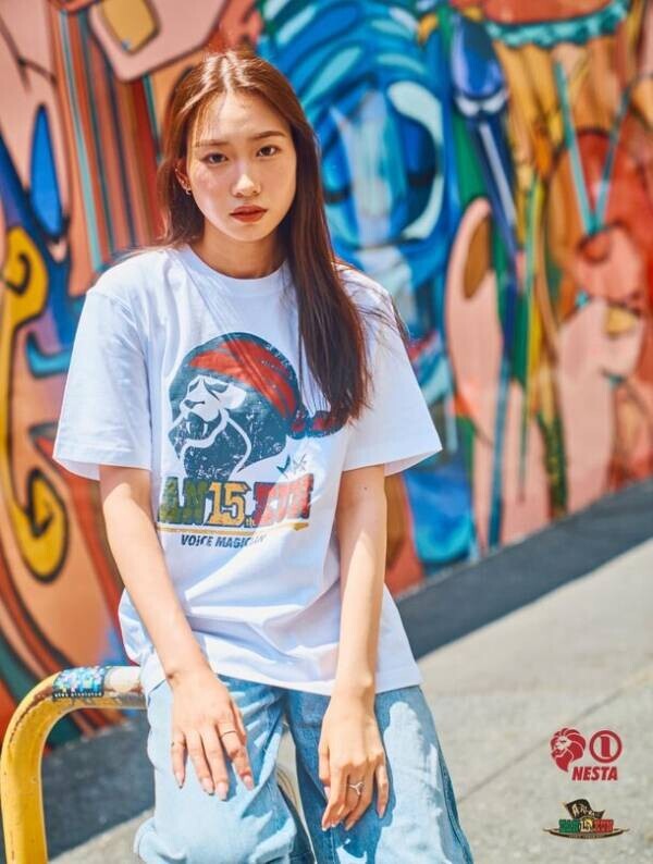 HAN-KUNメジャーデビュー15周年記念コラボ第8弾！「NESTA BRAND」とのコラボTシャツを8月9日に発売