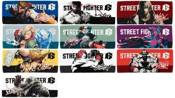 GRAPHT、サポーターとしての熱い想いを届ける　「STREET FIGHTER 6」サポータータオルをリリース　GRAPHT OFFICIAL STOREにて8月8日(木)より予約開始