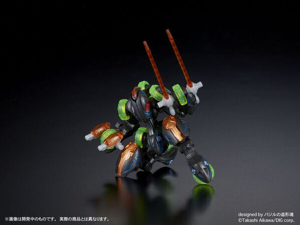 DIGMODEL 玩戯丸シリーズ4種の予約受付開始！塗装不要！彩色済みプラスチック組立キット。広可動・自由な組み合わせの合体変形を実現。
