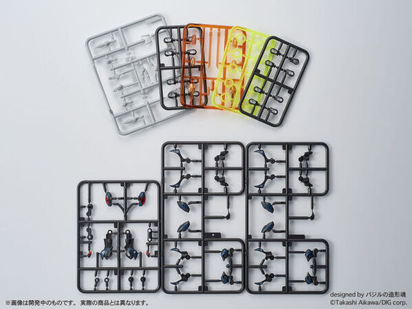 DIGMODEL 玩戯丸シリーズ4種の予約受付開始！塗装不要！彩色済みプラスチック組立キット。広可動・自由な組み合わせの合体変形を実現。