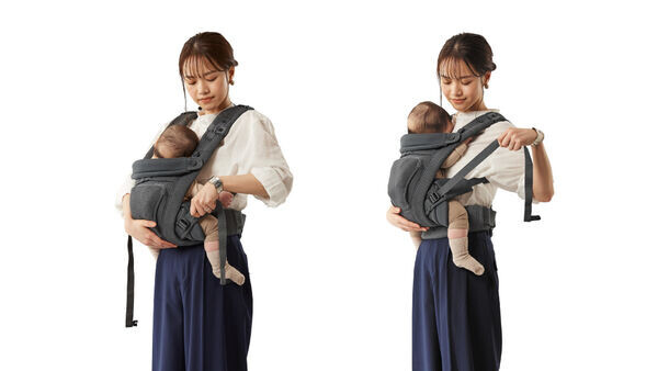 LUCKY industries×ベビーザらス　究極の心地よさを追求した抱っこひも「PULUA BABY CARRIER(プルア ベビーキャリア)」が2024年9月上旬より販売開始！