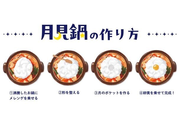 「赤から」が初のお月見メニューを開発！ふわっ＆とろっの新食感♪自分で仕上げる体験型の「月見鍋」を9/2(月)より全国141店舗にて新発売