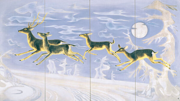 京都で味わう 東北のノスタルジア　特別企画展「生誕120年記念　モダニスト福田豊四郎、秋田を描く　土田麦僊に愛された日本画家」京都府立堂本印象美術館　2024年10月9日(水)～11月24日(日)開催