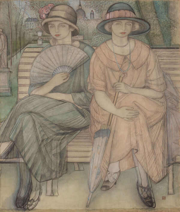 京都で味わう 東北のノスタルジア　特別企画展「生誕120年記念　モダニスト福田豊四郎、秋田を描く　土田麦僊に愛された日本画家」京都府立堂本印象美術館　2024年10月9日(水)～11月24日(日)開催