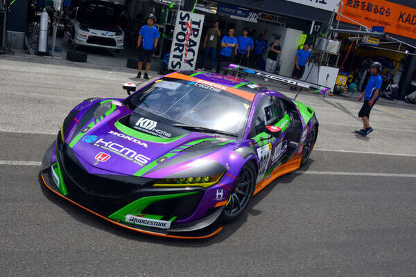 トミカよりエヴァンゲリオン レーシング「エヴァRT初号機 ホンダ NSX」が登場