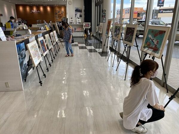 ネッツトヨタ和歌山×障がい者就労支援施設 Remonコラボ展「Remon展」をネッツトヨタ和歌山 岩出店で9月1日まで開催