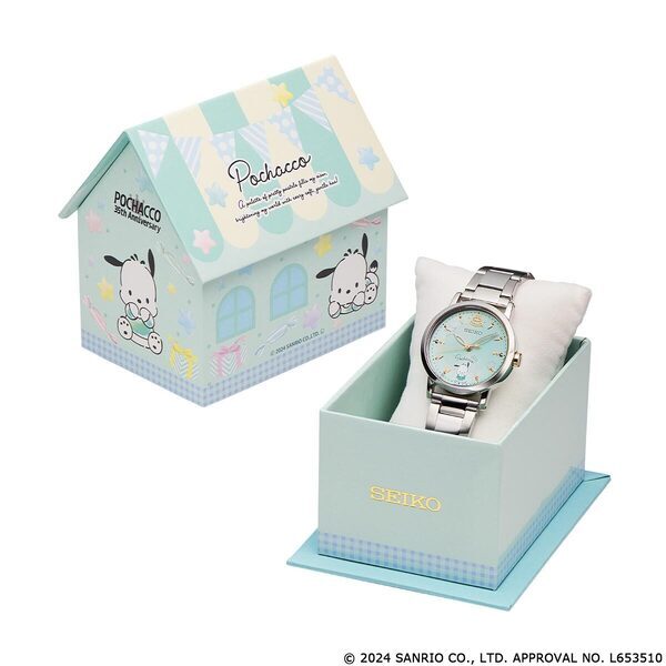 ポチャッコといつでも一緒にお散歩気分♪サンリオの大人気キャラクター「ポチャッコ」とセイコーのコラボウオッチが登場！