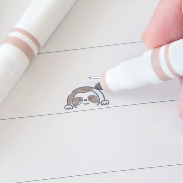 ラインに沿って押すだけ！ぴょっこり現れる動物がかわいい全6種の『ぴょっこりスタンプ』が9月上旬より発売