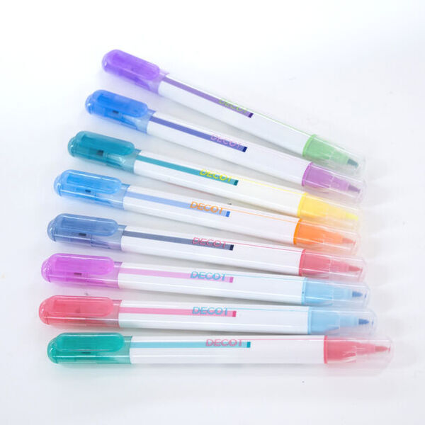色が変わる！？「デコット」シリーズより滲まずに重ね書きができる不思議なマーカー『デコット3』9月上旬より発売