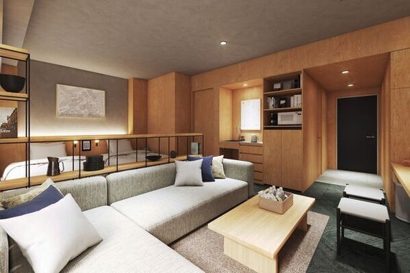 リーベルホテル大阪、無印良品の世界観を体感できる「MUJI room」が誕生　9月5日より宿泊予約受付開始