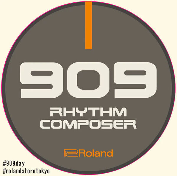 ハウスやテクノ・カルチャーの発展に大きく寄与したリズムマシン「TR-909」のセレブレーション・イベントをRoland Store Tokyoで開催