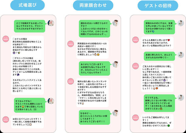 結婚式準備のプロが花嫁の悩みを解決！業界初！365日22時まで対応するLINE相談チャットサービスを開始