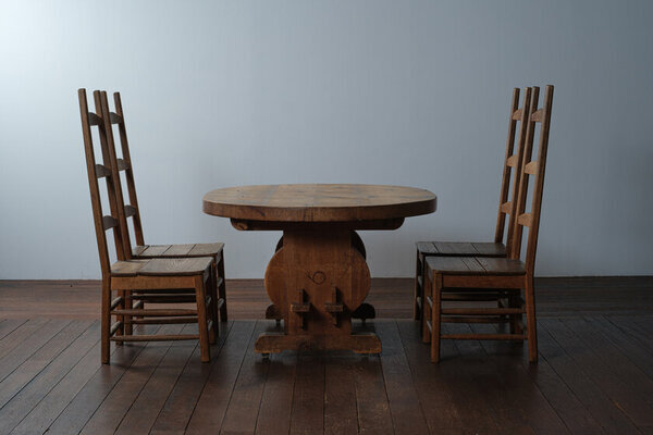 猪熊弦一郎デザインのダイニングテーブルセットを40年ぶりに復刻　10/18(金)より香川県高松市にて展示会「猪熊弦一郎 × 月光荘　再会の食卓」を開催