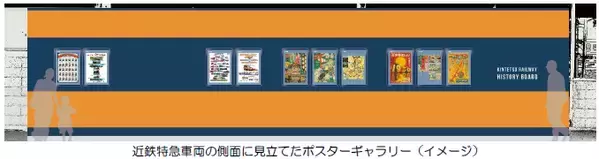 ー 近鉄京都線の歴史に関するパネル等を展示 ー京都線 小倉駅をリニューアルします！
