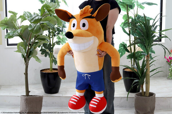 アイツが“ぬいぐるみ”になって登場！「クラッシュ・バンディクー™」がクレーンゲーム専用景品として2024年9月より全国のナムコ限定で展開スタート！