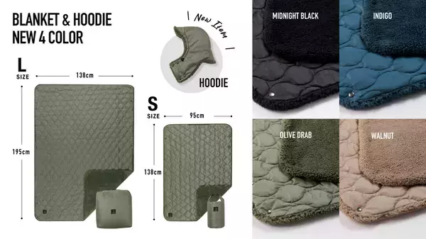 冬の車中泊を暖かくする「魔法瓶ブランケット」　電源不要でマイナス18℃でも暖かさを確保、第5弾がMakuakeにて先行販売開始