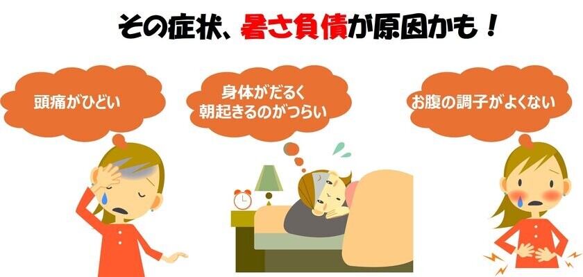 ＜「酷暑による身体の不調に関するアンケート調査」実施＞　7割の人が、今年の夏から秋にかけて「暑さが原因で“いつもより身体の不調を感じた”」と回答　油断大敵、酷暑の夏を過ぎた秋口に症状が出やすい“暑さ負債”とは