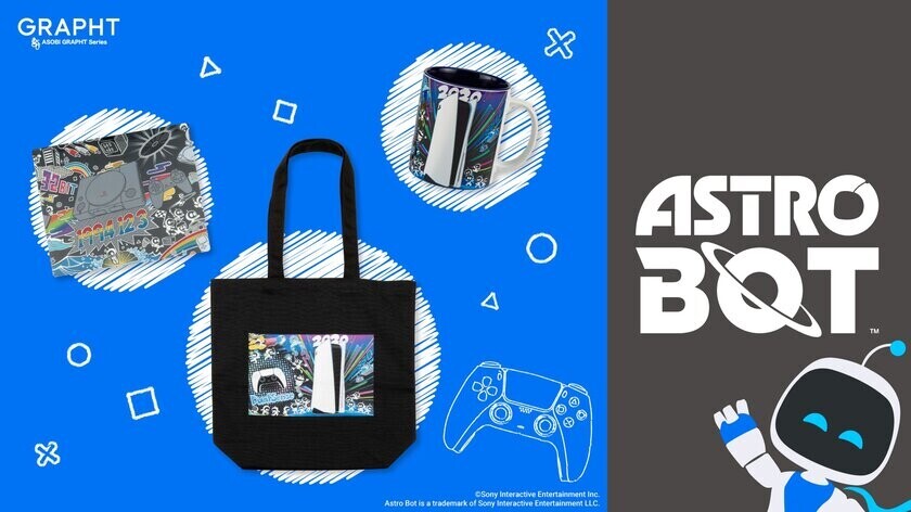 PlayStation(TM) POP UP STOREが「東京ゲームショウ2024」に登場！「どこでもいっしょ」、「ASTRO BOT」など5作品の新作アイテムを『GRAPHT』ブースにて9月26日先行販売