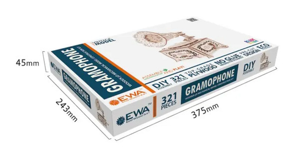 細部まで作り込まれた「木製組み立てキット」タイプライター・蓄音機・レトロ電話がMakuakeにて9月18日より先行販売開始！