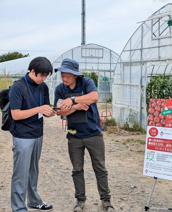 農業DX体験インターンシップ実施レポート～北海道北斗市のトマト農園をAI技術で支援～