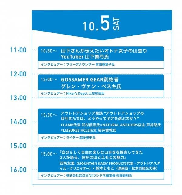 開催迫る！松本がアウトドア一色に染まるイベント「ALPS OUTDOOR SUMMIT 2024」10/4(金)～10/6(日)開催