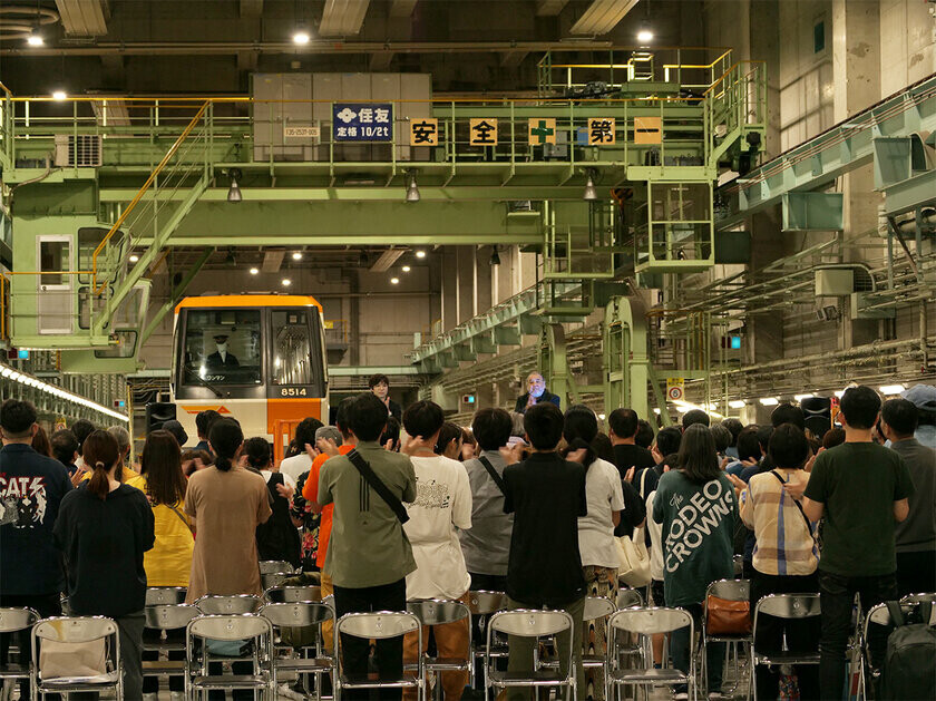 ＜イベントレポート＞Osaka Metro×竹書房『メトロ怪談 in 鶴見検車場2024』開催