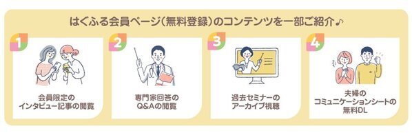 妊活～子育て世帯に医療・ヘルスケアの情報を届けるWEBサイト『はぐふる(C)(hug-full)』は10月1日に新たに無料会員ページを公開