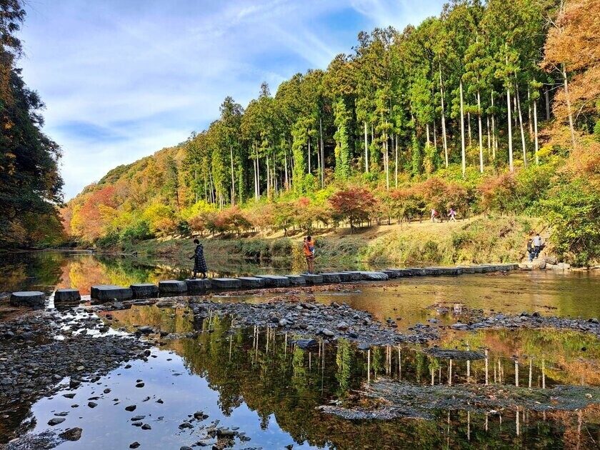 『嵐山渓谷紅葉まつり』をアウトドアの人気スポット、嵐山渓谷バーベキュー場で11月23日・24日に開催