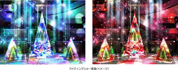 幻想的な光を放つグランフロント大阪のクリスマス！高さ約10mのツリーが登場「GRAND WISH CHRISTMAS 2024～Infinity Lights～」