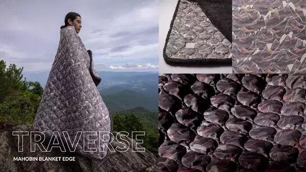 【魔法瓶ブランケット】電源不要マイナス15℃でも暖かい「ヤクウール」×「リサイクルポリエステル」の混合綿を追加した6層構造　環境に優しく保温性の高い新しい魔法瓶ブランケット