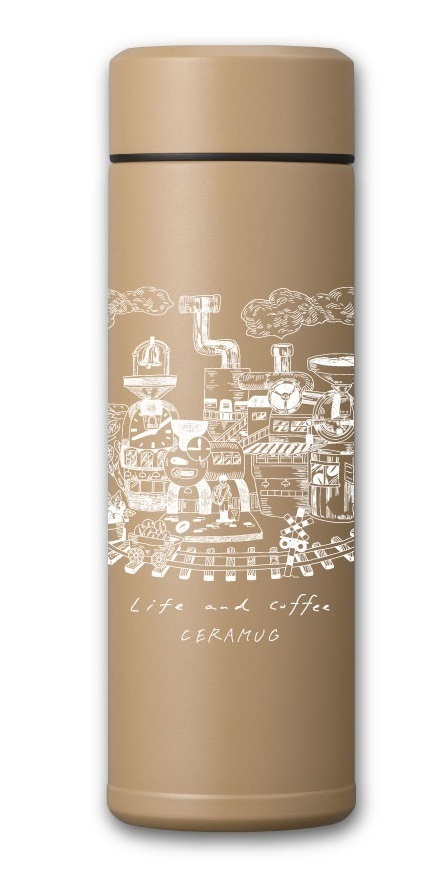 京セラがコーヒーの展示会＆カンファレンス「SCAJ 2024」に出展「CERAMUG」ボトルの500mlサイズに会場限定のデザインが登場！