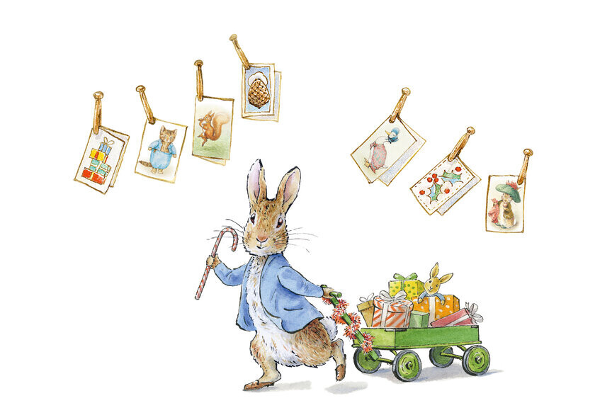 2024年11月2日(土)から今治市タオル美術館にてPETER RABBIT(TM)の3Dプロジェクションマッピングを開催