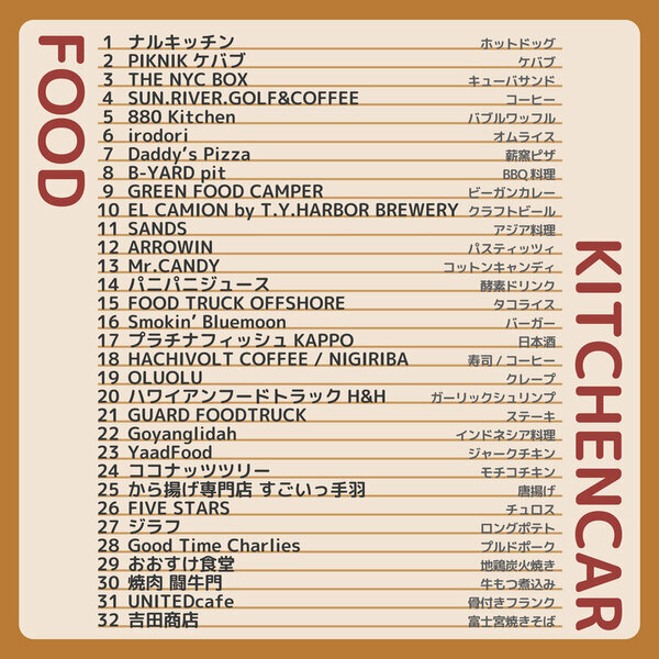 相模原最大級のフード＆マーケットイベント『SAGAMI VIBES PARK』を10月14日(月・祝)に開催