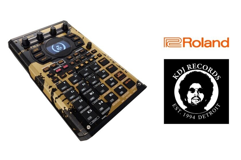 ローランドと「KDJ Records」のコラボによるサンプラー「SP-404MKII」の限定モデルを発売