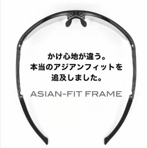 手のひらサイズに折りたためる本格的偏光調光スポーツサングラス　防曇加工付の「RS-S851」の先行予約販売を10月23日に開始