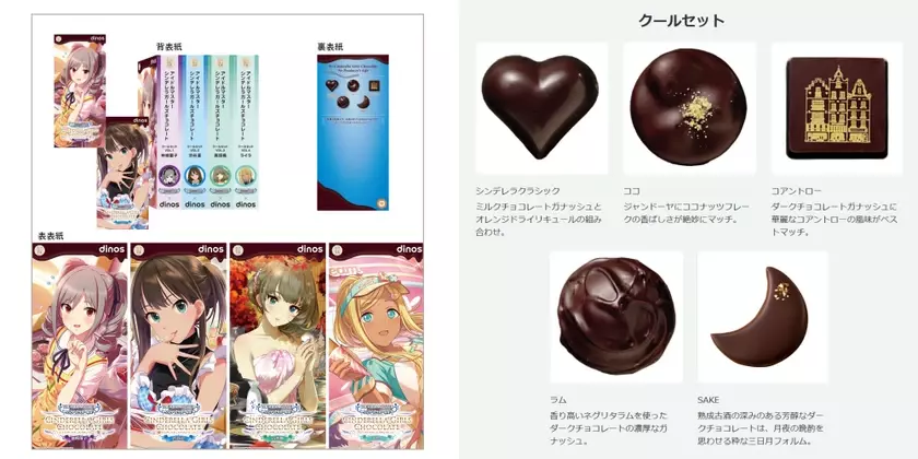 2,000個超売れた『アイドルマスター シンデレラガールズ』とディノスのコラボチョコレートを12月2日より復活販売！