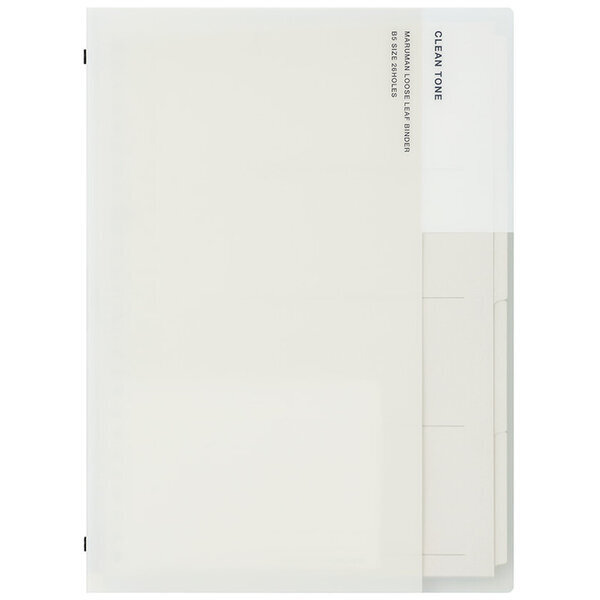 コスパ・タイパに優れたZ世代向けバインダーが登場！ルーズリーフ1パック分が入った「クリーントーン」を発売