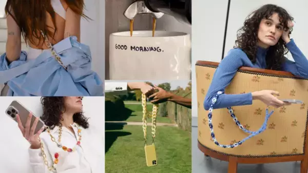 高級感＆実用性を両立したスマホショルダーチェーンが特徴の「CHARLOT Paris」を11月1日に販売開始！