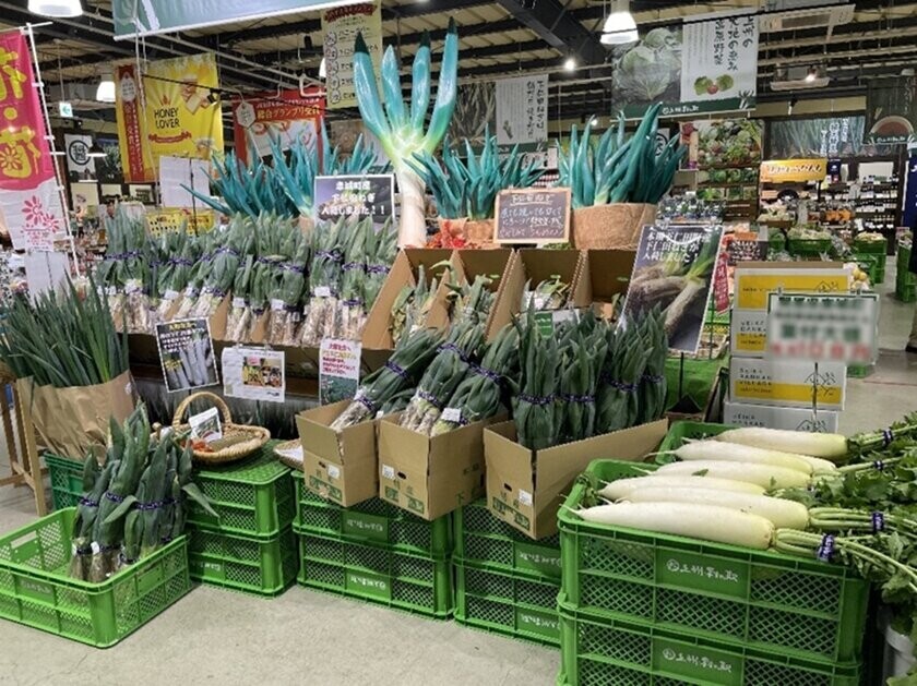 ＼下仁田ネギなど旬の野菜をお得にゲット！／群馬県渋川市「上州・村の駅」　『実りの秋の大収穫祭』を11/2より9日間開催！