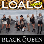 雑誌モデルユニット「LOALO MODELS」待望の新曲をリリース！人気ギャルブランド「BLACK QUEEN」とのスペシャルコラボソング！