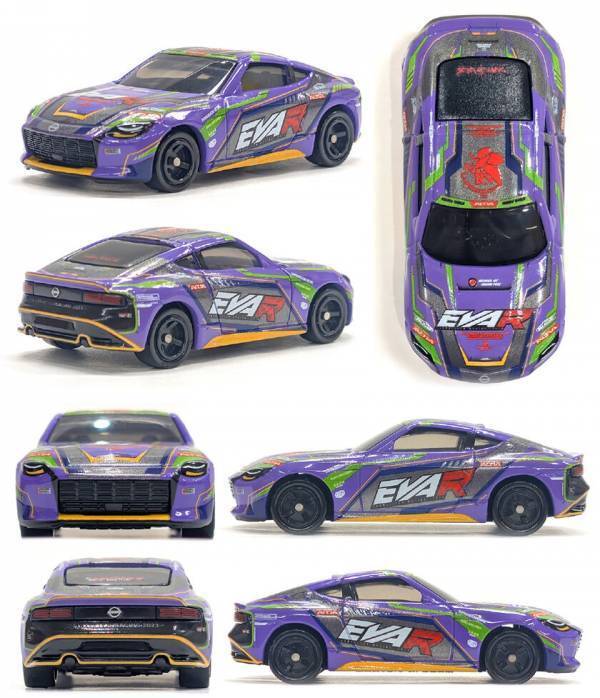 トミカよりエヴァンゲリオンレーシング「エヴァRT初号機 日産 フェアレディZ」＆「エヴァRT弐号機 日産 フェアレディZ」が登場