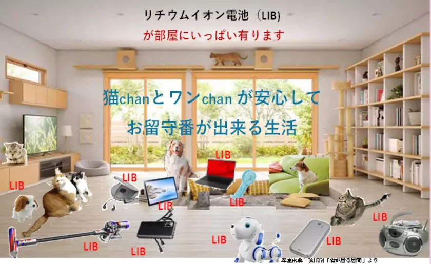 発火(ショート)させても「燃えないリチウムイオン電池(LIB)普及推進事業」支援クラウドファンディングを開始