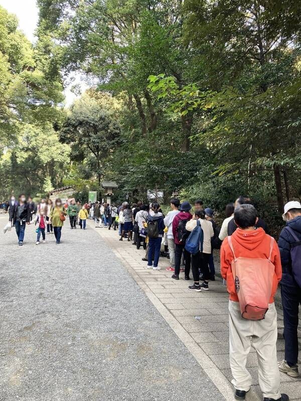 11月23日「お赤飯の日」にお赤飯文化の啓発　～ 明治神宮 参道「フォレストテラス明治神宮」脇にて ～